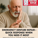 Read more about the article Emergency Denture Repair Service – Quick Response When You Need It Most